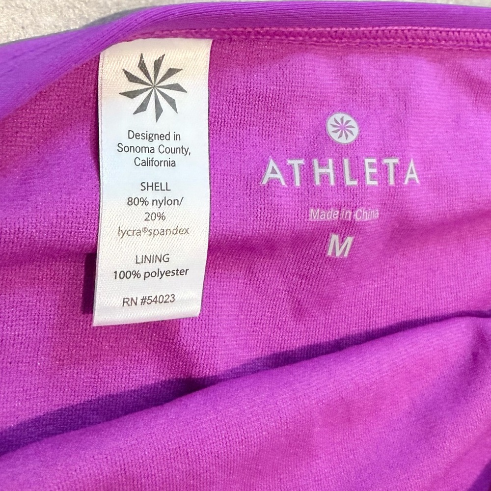 Purple Women's Tankini Swim Set - Classic Two-Piece - Picture 3 of 8